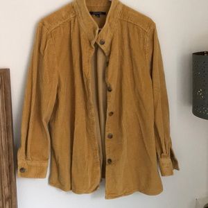 Vintage yellow corduroy jacket